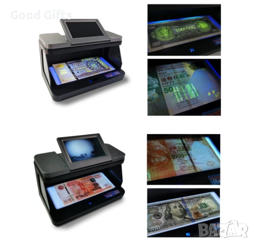 Интелигентен Детектор за Банкноти HL-181 – Безкомпромисна 4-степенна проверка, снимка 5 - Друга електроника - 53644600