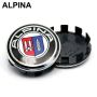 Комплект от 4бр. капачки за джанти Alpina за BMW, снимка 1 - Аксесоари и консумативи - 45360594