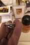 Сребърен пръстен злато рубини изумруди, снимка 7