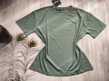 Дамски памучни тениски - три цвята - 22.50 лв., снимка 1 - Тениски - 44980116