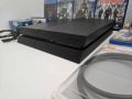 PS4 + 10 игри! 6.72! Playstation 4 Плейстейшън 4 500GB джойстик игра кабели, снимка 3