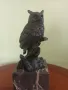 Бронзова фигура бухала. , снимка 6