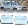 Стъкло за огледало за BMW X3 E83 X5 E53 тонирано стъкло за бмв х3 х5, снимка 2