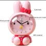 Детски часовник Hello Kitty с лампа и аларма, снимка 6