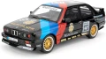 ⚫ Метална количка: BMW E30 M3 DTM 1:24 със светлини и звуци, снимка 2