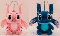 Детска плюшена раница Лило и Стич розова 3D Lilo & Stitch, снимка 2