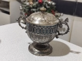 Антикварна Захарница / Бонбониера WMF, снимка 11