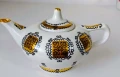 Руски порцелан чайник, снимка 1