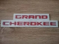 червен надпис Jeep Grand Cherokee, снимка 2