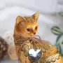 Нова Статуетка Котка Декорация Коте 25см, снимка 2