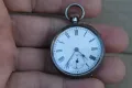 Стар сребърен джобен часовник, снимка 2