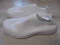 Обувки от плат плетени бели, нови, снимка 2