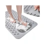 4597 Гумирана постелка за баня 2-в-1: С релаксиращ масажор и пълна защита против хлъзгане, снимка 8