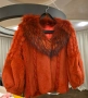 Продавам кожух от естествена кожа от лисица., снимка 1