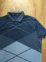 Nike Men's Dri-FIT Vapor Argyle Golf Polo Shirt - страхотна мъжка тениска КАТО НОВА 2ХЛ, снимка 6