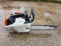 МОТОРНА РЕЗАЧКА STIHL MS 193.T. КАСТРАЧКА. ПЕРФЕКТНА , снимка 12
