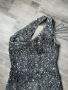 Нова къса тъмно сива рокля с пайети, снимка 2