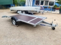 Туристическо, самосвално ремарке Поп-Индъстри за ATV,UTV, мотори до 750кg, снимка 10
