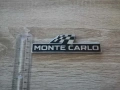 емблема Skoda Monte Carlo черно със сребристо, снимка 3