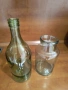 Стъклен буркан и бутилка, снимка 3