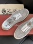 Loro Piana Мъжки Сиви Обувки С Връзки Естествена Кожа Лоро Пиана Код E796, снимка 3