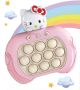 Игра POP IT със светлина и звук за памет и концентрация, Hello Kitty, снимка 1 - Образователни игри - 45463376