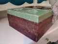 Ръчно декорирана кутия във винтидж стил., снимка 5