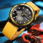 MEGIR 2224 Yellow – мъжки хронограф с модерен дизайн, снимка 4