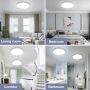 Нова Ултра тънка LED лампа за таван, 3 цвята, 2160 лумена осветление дом, снимка 5