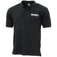 Блуза с къс ръкав Security 00865A black MFH, снимка 1 - Екипировка - 45052336