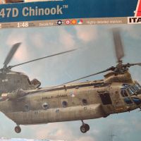 Italeri CH-47D CHINOOK 1:48 хеликоптер военен модел, снимка 1 - Колекции - 45285657
