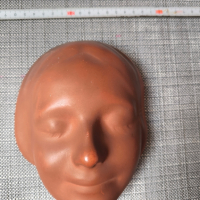 керамична маска, снимка 2 - Антикварни и старинни предмети - 44971565