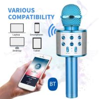 Безжичен Bluetooth караоке микрофон G287, снимка 2 - Микрофони - 45372954