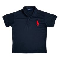 Мъжка тениска с яка Polo Ralph Lauren | S - M размер, снимка 1 - Тениски - 45088739