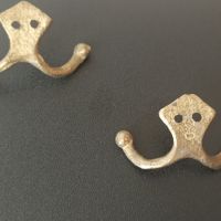 Стари месингови закачалки, снимка 2 - Антикварни и старинни предмети - 45603303