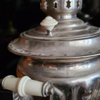 Ретро чайник метален, снимка 6 - Антикварни и старинни предмети - 45356420