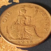 Монети Великобритания - [1938,1940,1947] Крал Georgivs VI, снимка 1 - Нумизматика и бонистика - 43905468