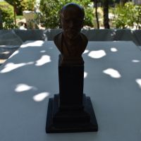 Съветски бюст на ЛЕНИН МАСИВНА БРОНЗОВА статуетка Паметник 1955 г. ОРИГИНАЛНА статуя, снимка 1 - Други ценни предмети - 45595353