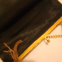 Викторианска дамска чанта с  Антична чанта Petit Point от 1900 г. Малка чанта с богато украсена злат, снимка 4 - Други ценни предмети - 44961069