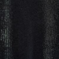 Черна риза копринен трикотаж, снимка 2 - Ризи - 45256928