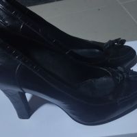 Дамски елегантни обувки от естествена кожа на висок ток 37, снимка 1 - Дамски елегантни обувки - 45101001