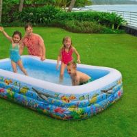 Продавам Надуваем басейн Intex - Swim Center™, Sealife, 305 x 183 x 56 см, снимка 1 - Басейни и аксесоари - 45414865