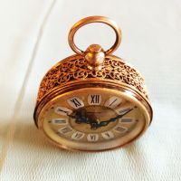 Часовник будилник Германски BLESING работещ, снимка 5 - Антикварни и старинни предмети - 45745977