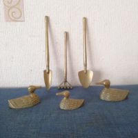 Стари бронзови предмети за декорация. , снимка 2 - Декорация за дома - 45280446