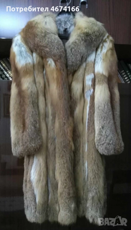 палто от лисичи кожи, снимка 1