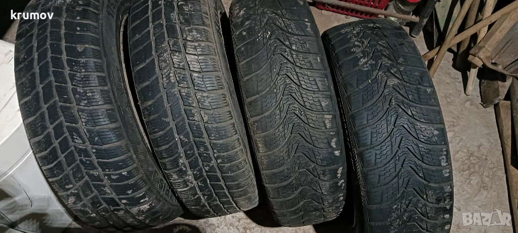4 бр.джанти с зимни гуми 14 цола, снимка 1