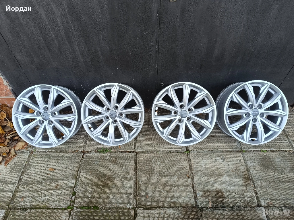 ОРИГИНАЛНИ джанти 17 ' цола АУДИ A4 A6 Q5 / AUDI VW PASSAT 6,7,8 SKODA 5x112 66,6 ET34, снимка 1