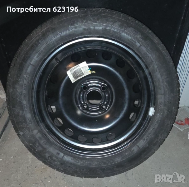 Пълноразмерна резервна гума с джанта, снимка 1