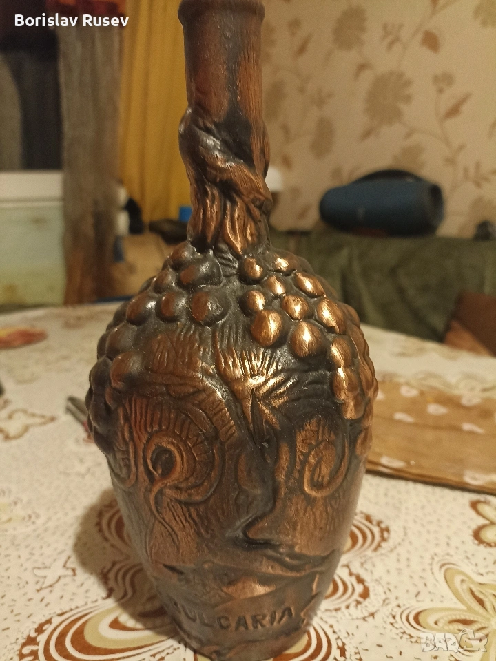 декоративна ваза мех кана, снимка 1