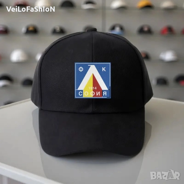Нова шапка с козирка на футболния отбор Левски, снимка 1